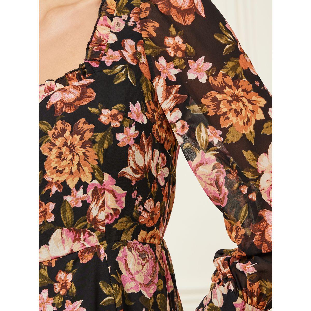 Styli Floral Print Square Neck A-Line Maxi Dress-women-clothing-dresses-image-3