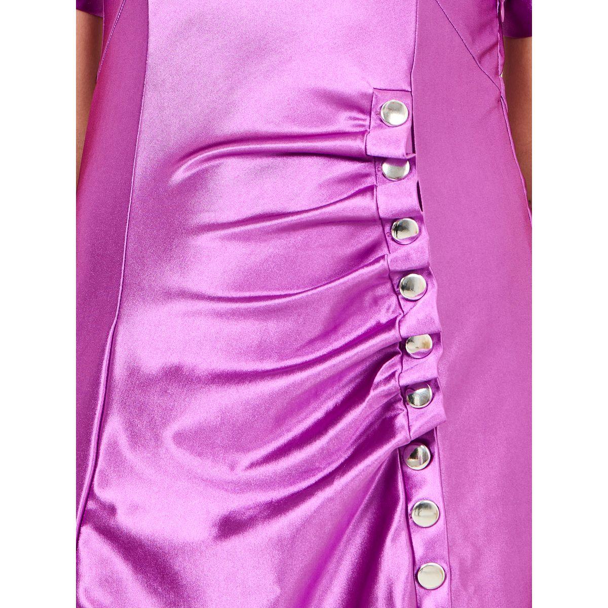 Styli Satin Button Detail Raglan Sleeves A-Line Maxi Dress-women-clothing-dresses-image-3