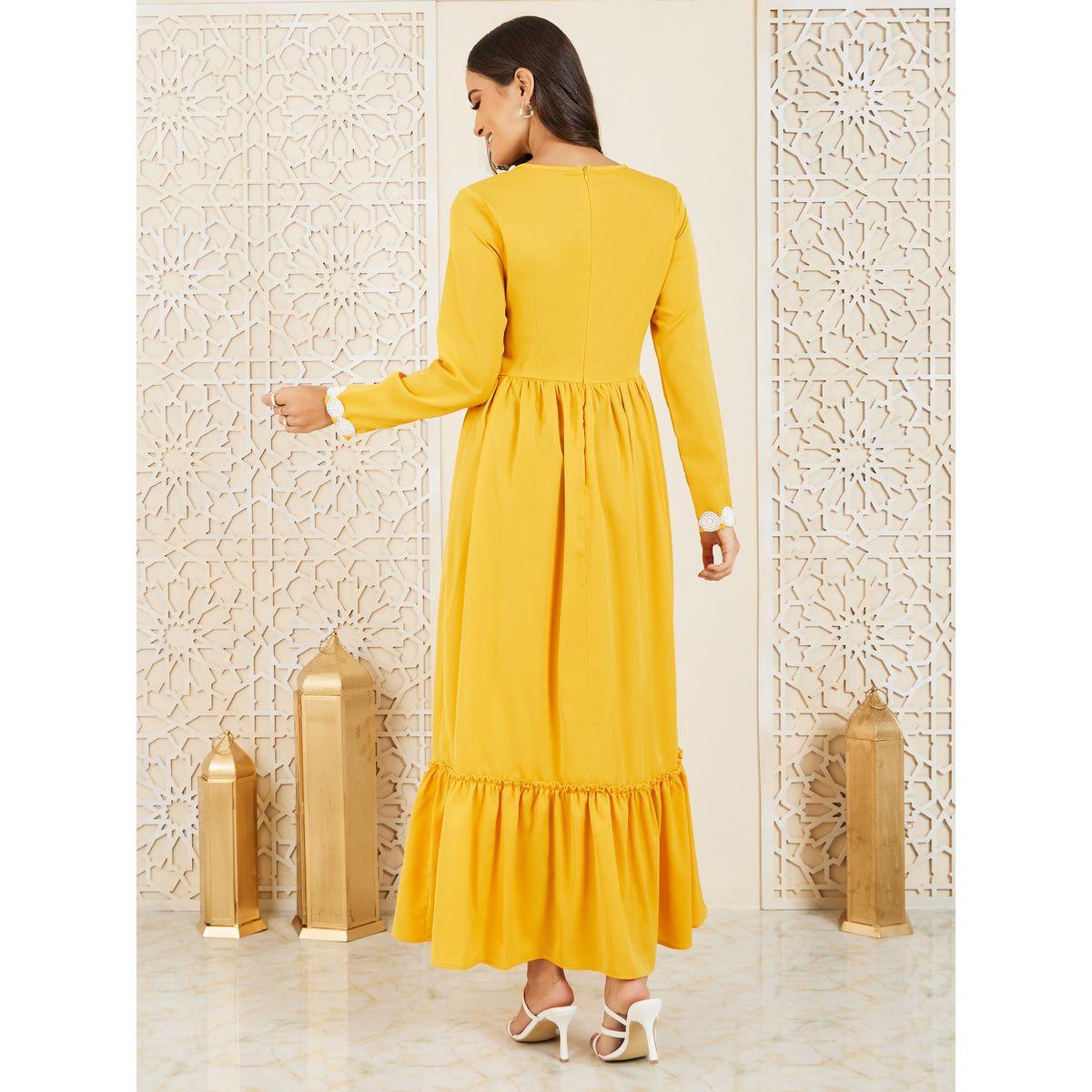 Styli Embroidered Ruffle Hem A-Line Maxi Dress-women-clothing-dresses-image-4