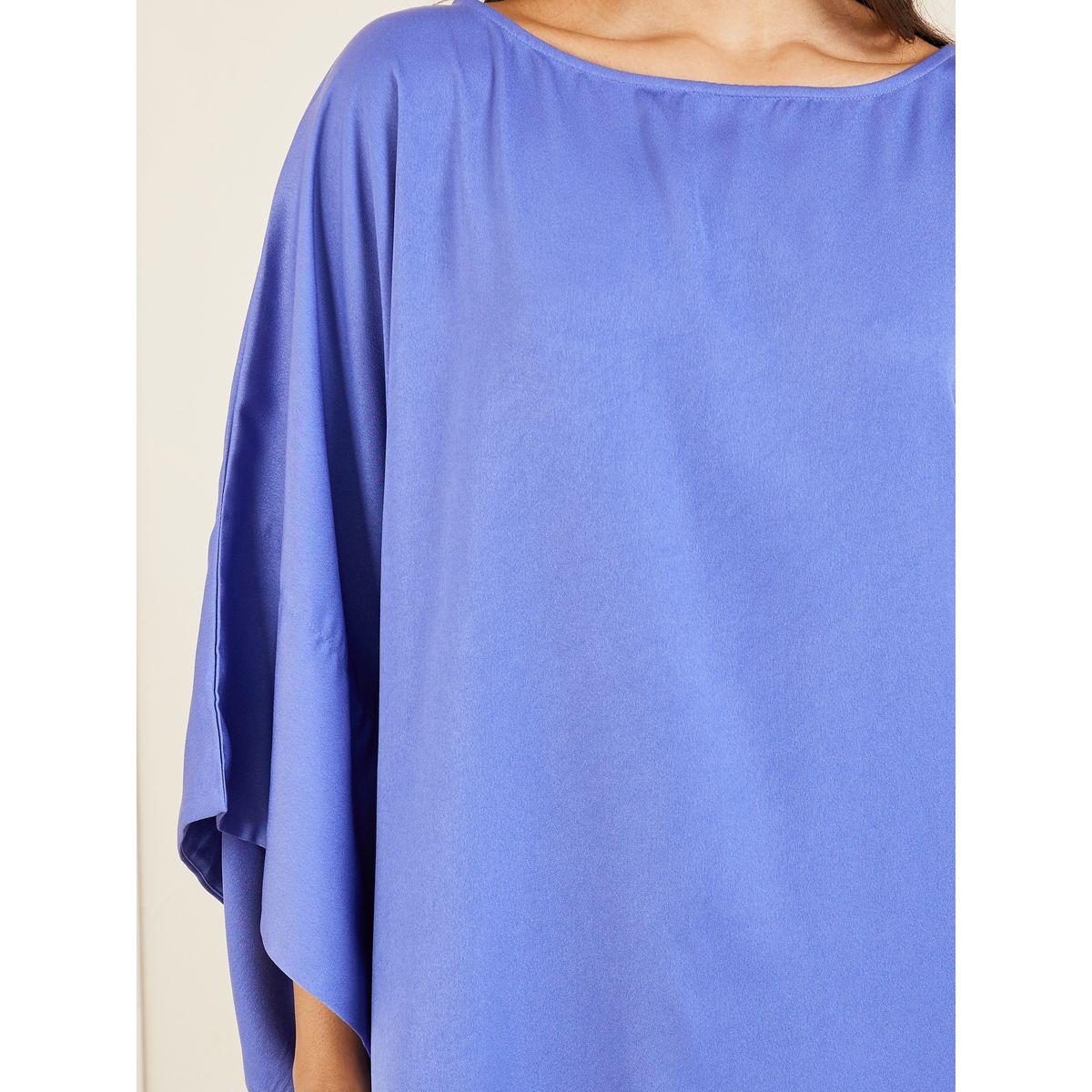 Styli Satin Cape Sleeves Shift Maxi Dress-women-clothing-dresses-image-3