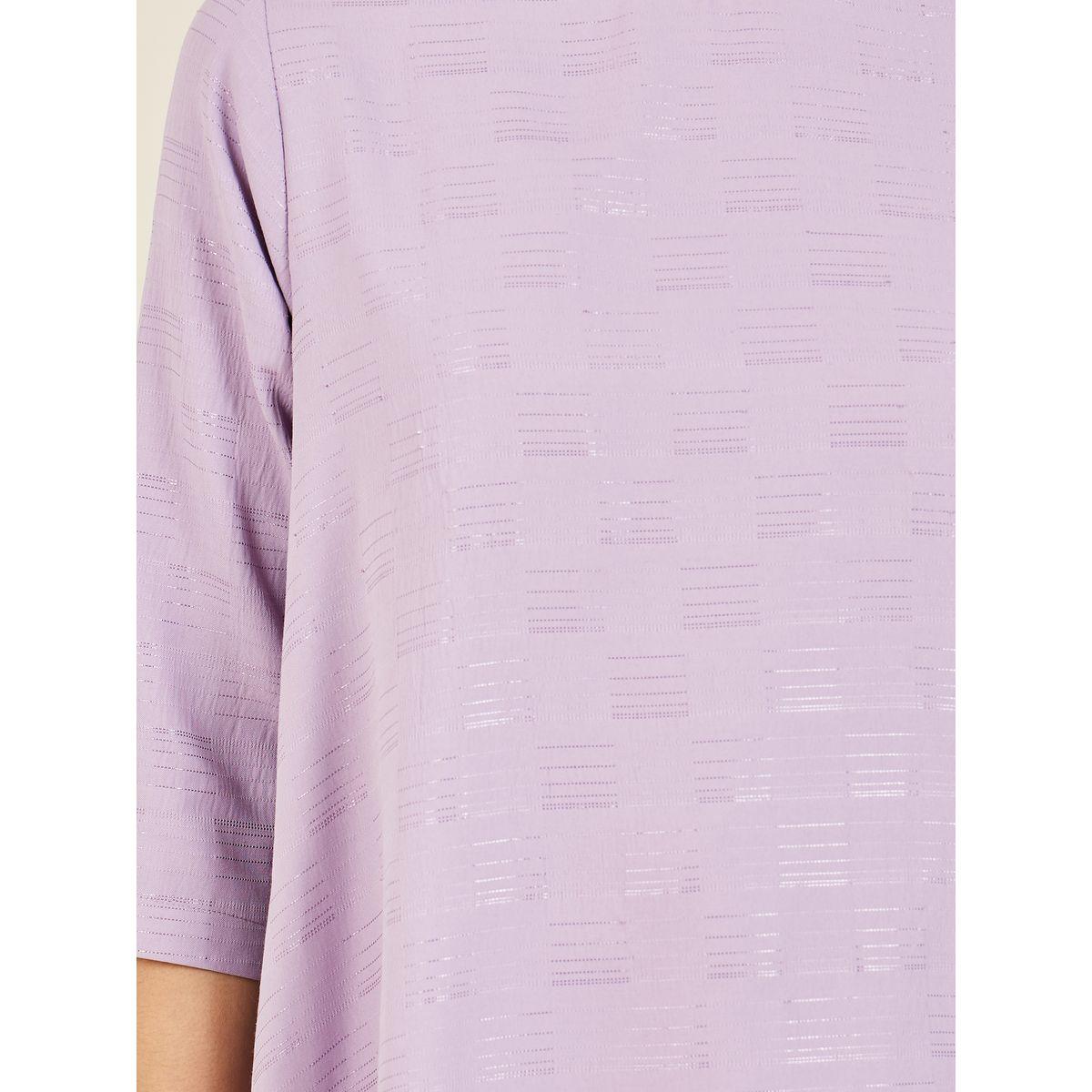 Styli Lurex High Low Hem Tunic Top-women-clothing-shirtsandblouses-blouses-image-3