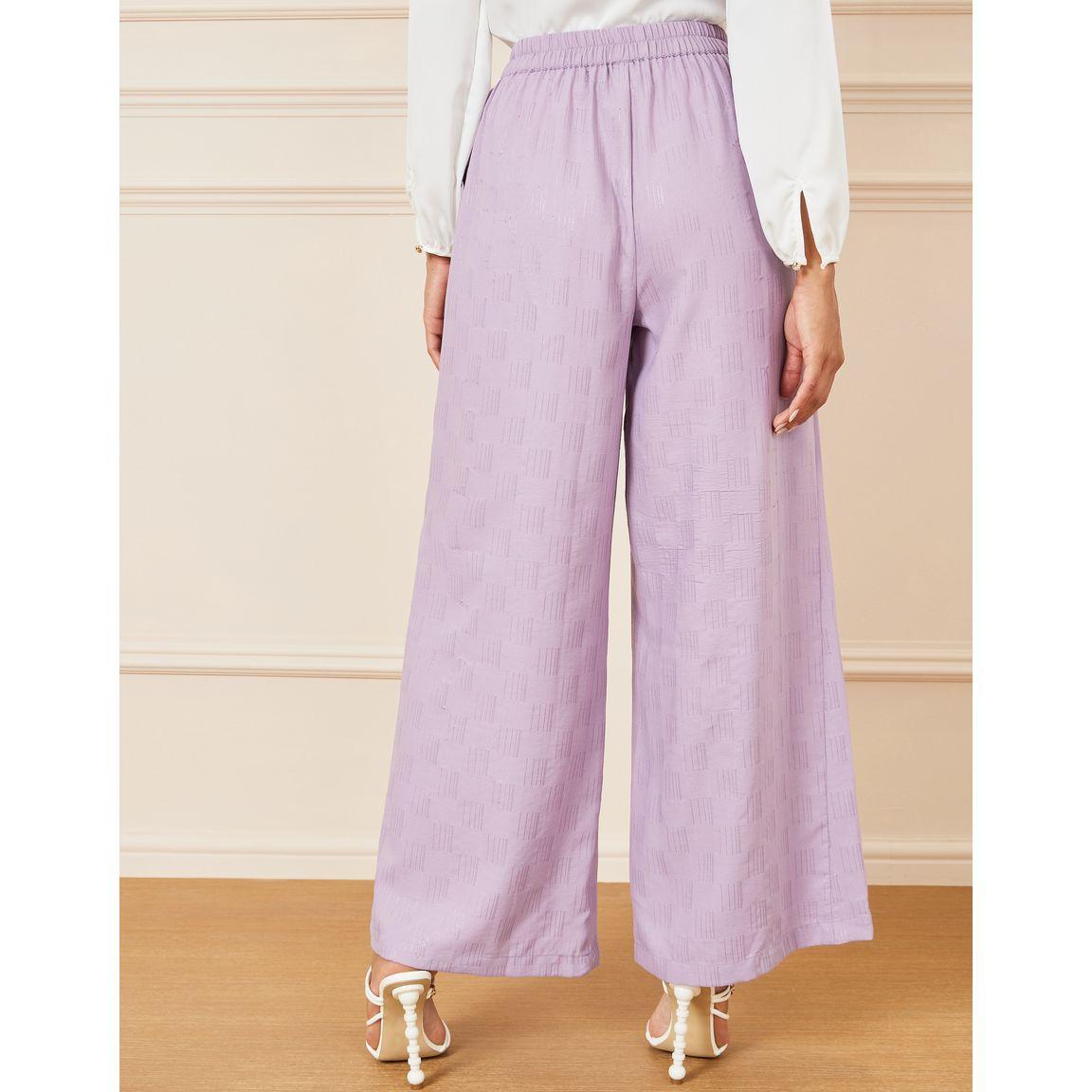Styli Lurex Textured Wide Leg Pants-women-clothing-bottoms-trousers-image-4