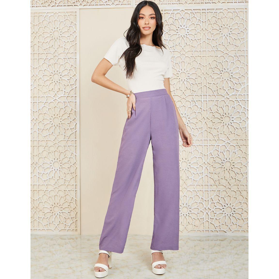 بنطال واسع الأرجل مع جيوب-women-clothing-bottoms-trousers-image-2