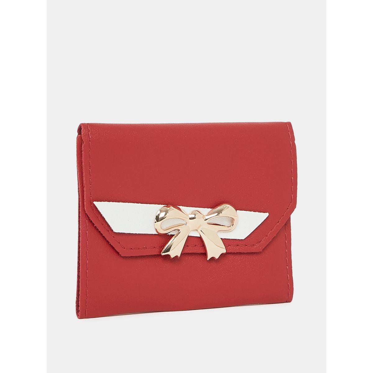 Styli Bow Detail Bi-Fold Wallet-women-bagsandwallets-wallets-image-1