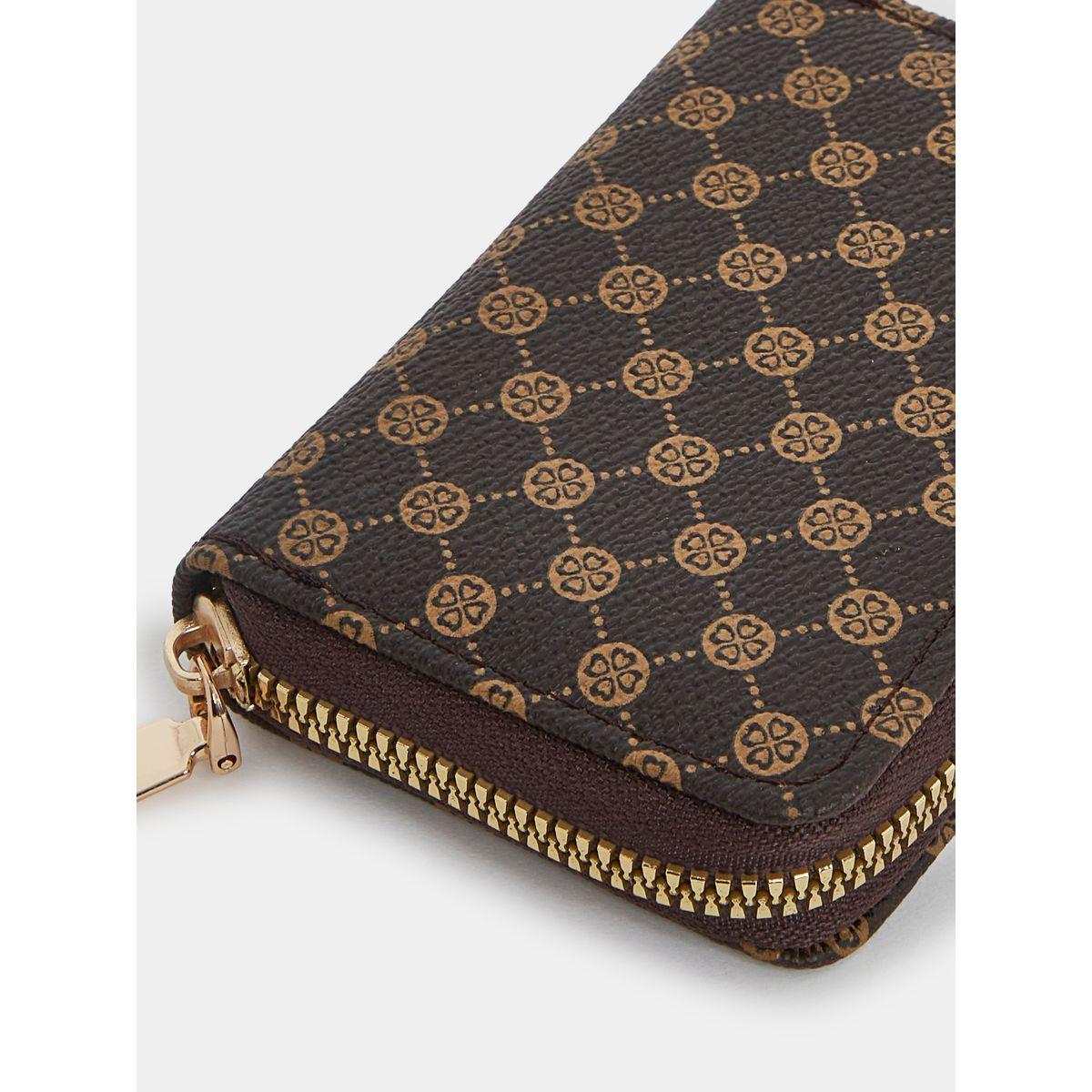 Styli Monogram Print Zip Around Wallet-women-bagsandwallets-wallets-image-3