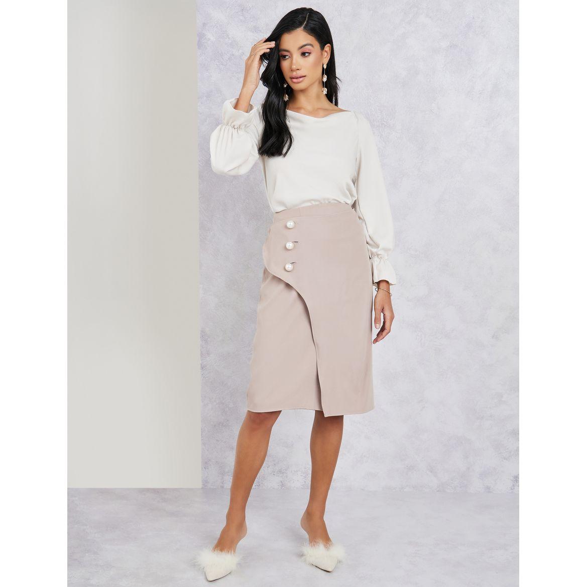 Styli Solid Wide Neck Satin Blouse-women-clothing-shirtsandblouses-blouses-image-4