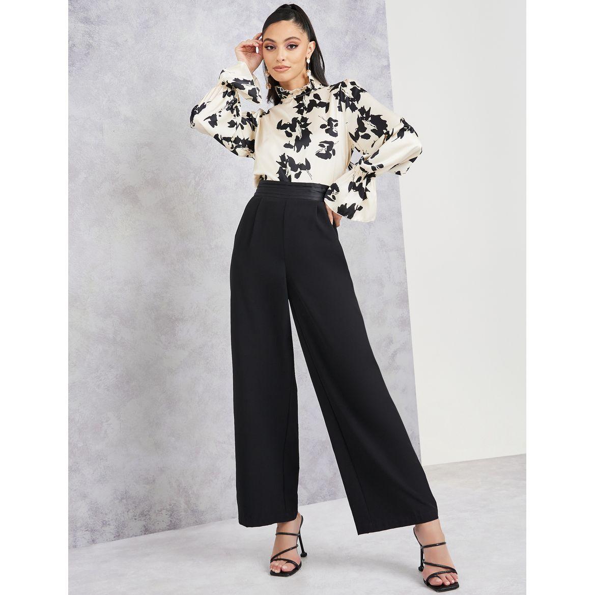 Styli Printed High Neck Blouse with Long Sleeves-women-clothing-shirtsandblouses-blouses-image-2