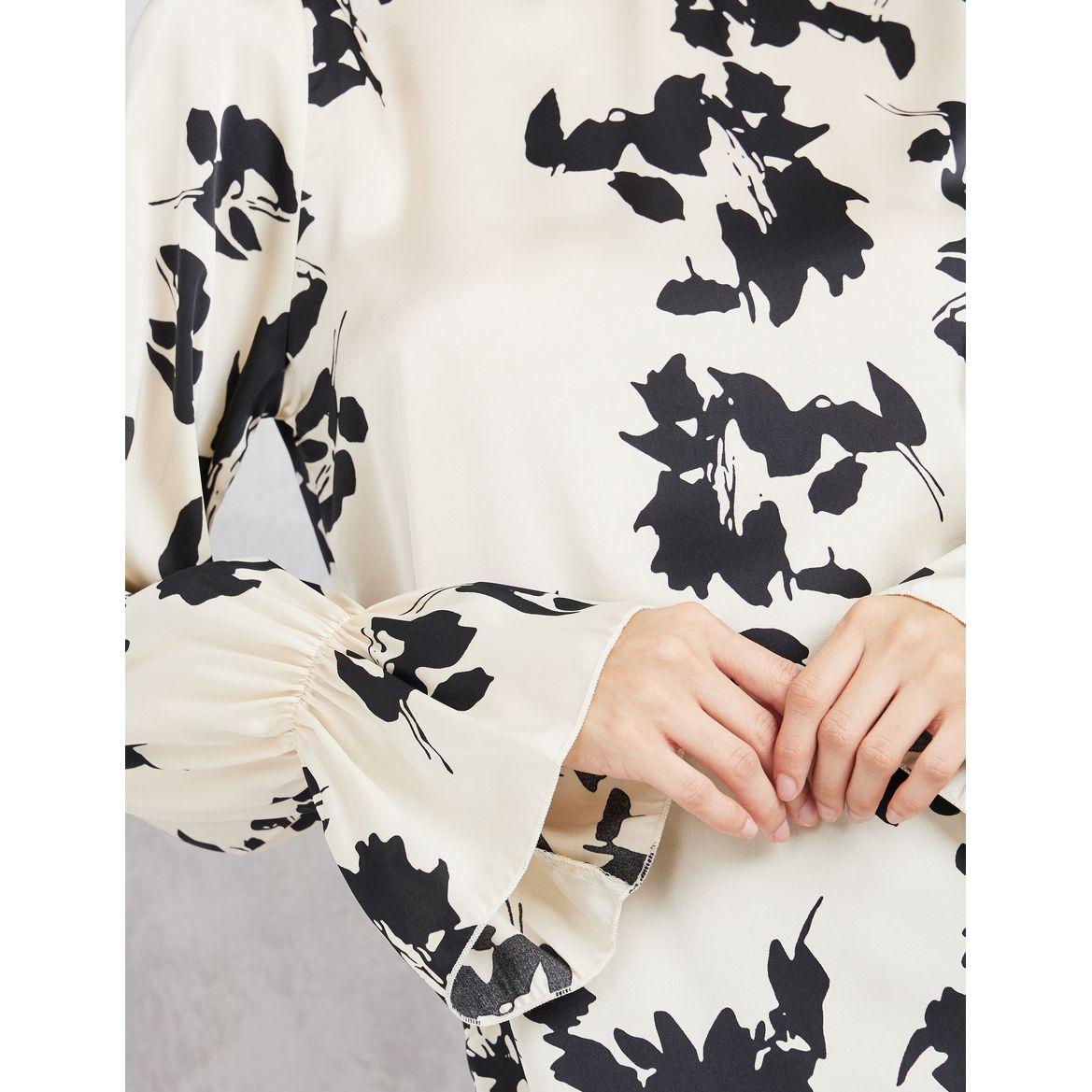 Styli Printed High Neck Blouse with Long Sleeves-women-clothing-shirtsandblouses-blouses-image-4