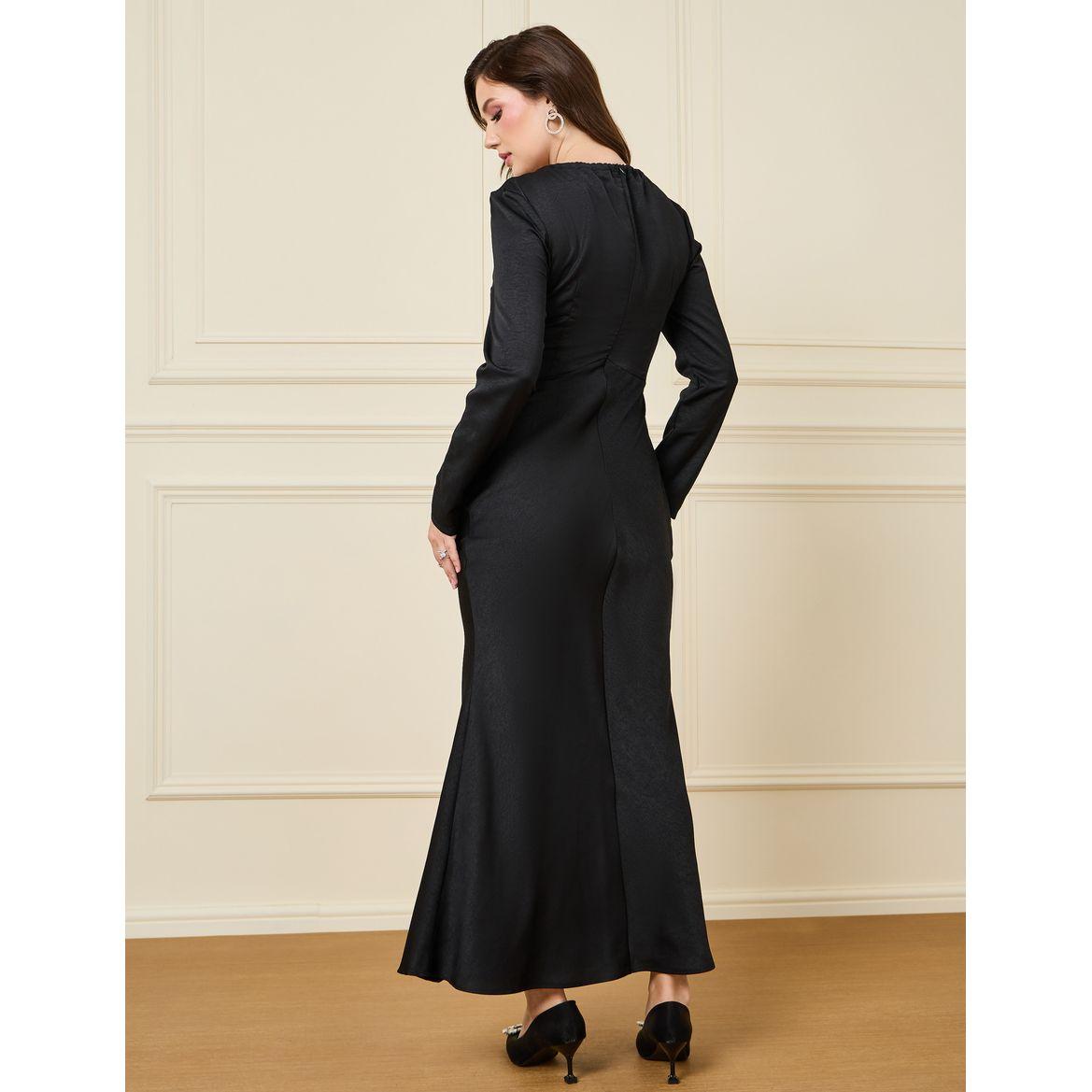 فستان طويل منمق بالخرز-women-clothing-dresses-image-4