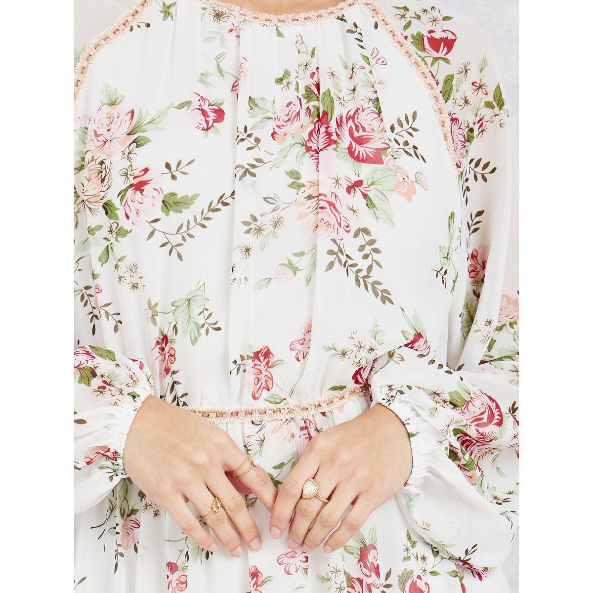 فستان طويل مطبع بطبعة زهور-women-clothing-dresses-image-3