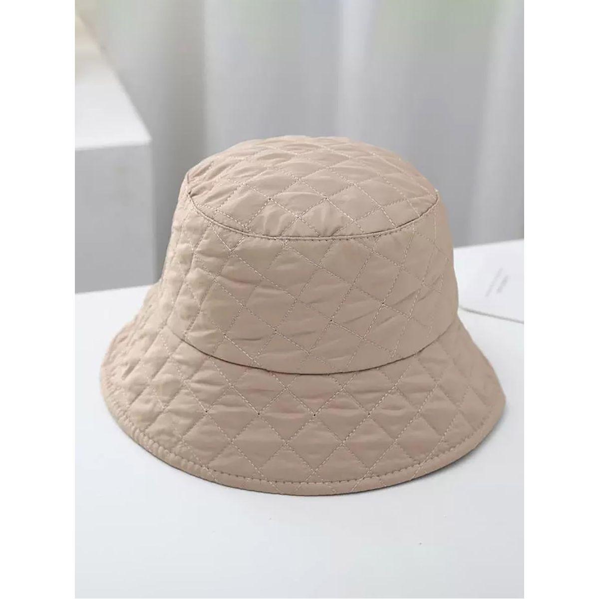 قبعة دلو بتفاصيل بارزة الملمس-women-clothingaccessories-capsandhats-image-1