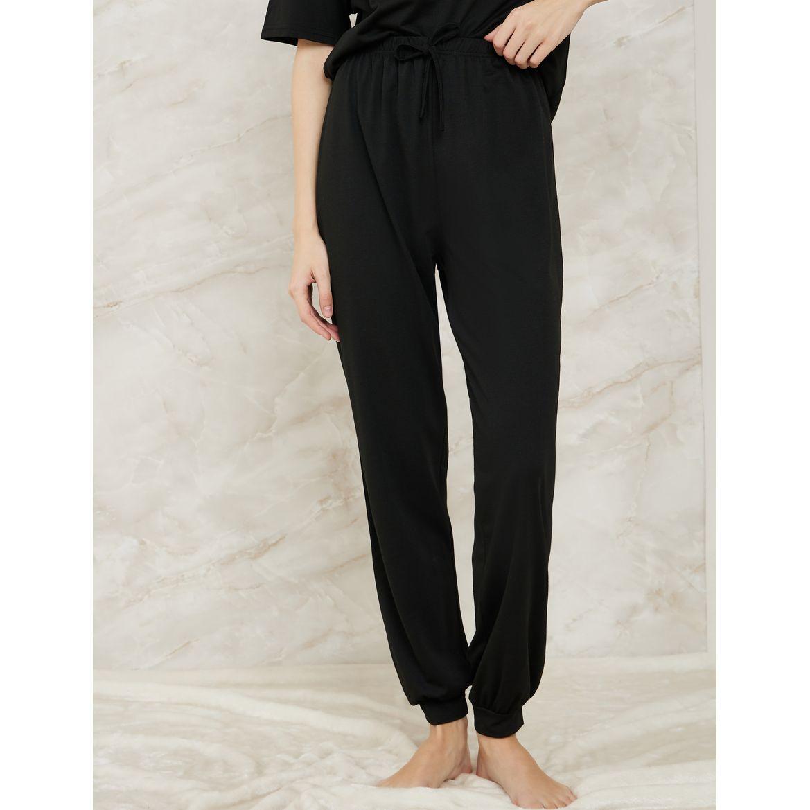 Styli Unwind V Neck Collared Shirt & Cuff Pyjama Set-women-clothing-nightwear-pyjamas-longsets-image-4