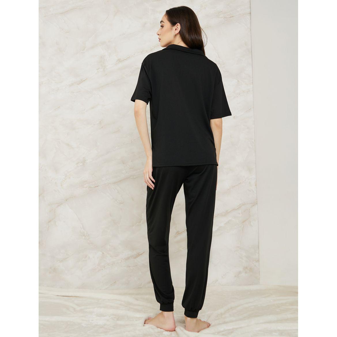 طقم بيجاما من ( بلوزة + بنطال )-women-clothing-nightwear-pyjamas-longsets-image-5