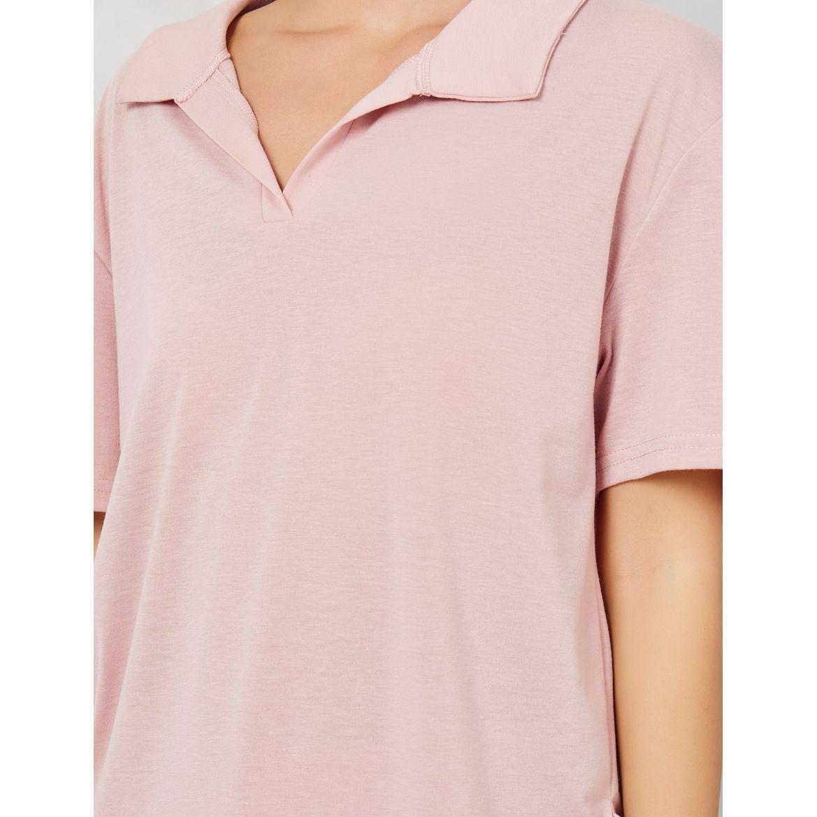 Styli Unwind V Neck Collared Shirt & Cuff Pyjama Set-women-clothing-nightwear-pyjamas-longsets-image-3
