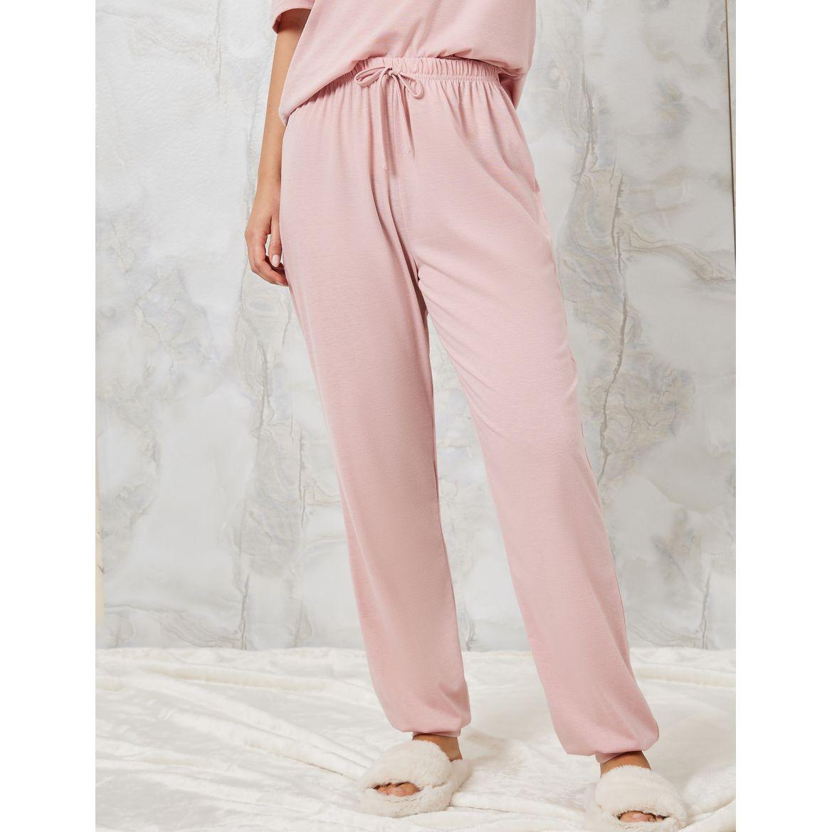 Styli Unwind V Neck Collared Shirt & Cuff Pyjama Set-women-clothing-nightwear-pyjamas-longsets-image-4