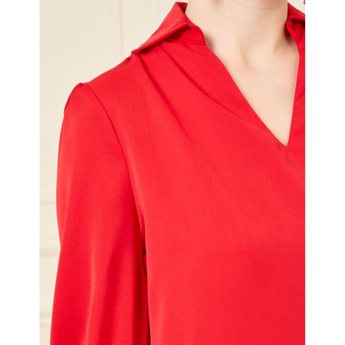 Styli V Neck Regular Fit Blouse-women-clothing-shirtsandblouses-blouses-image-5