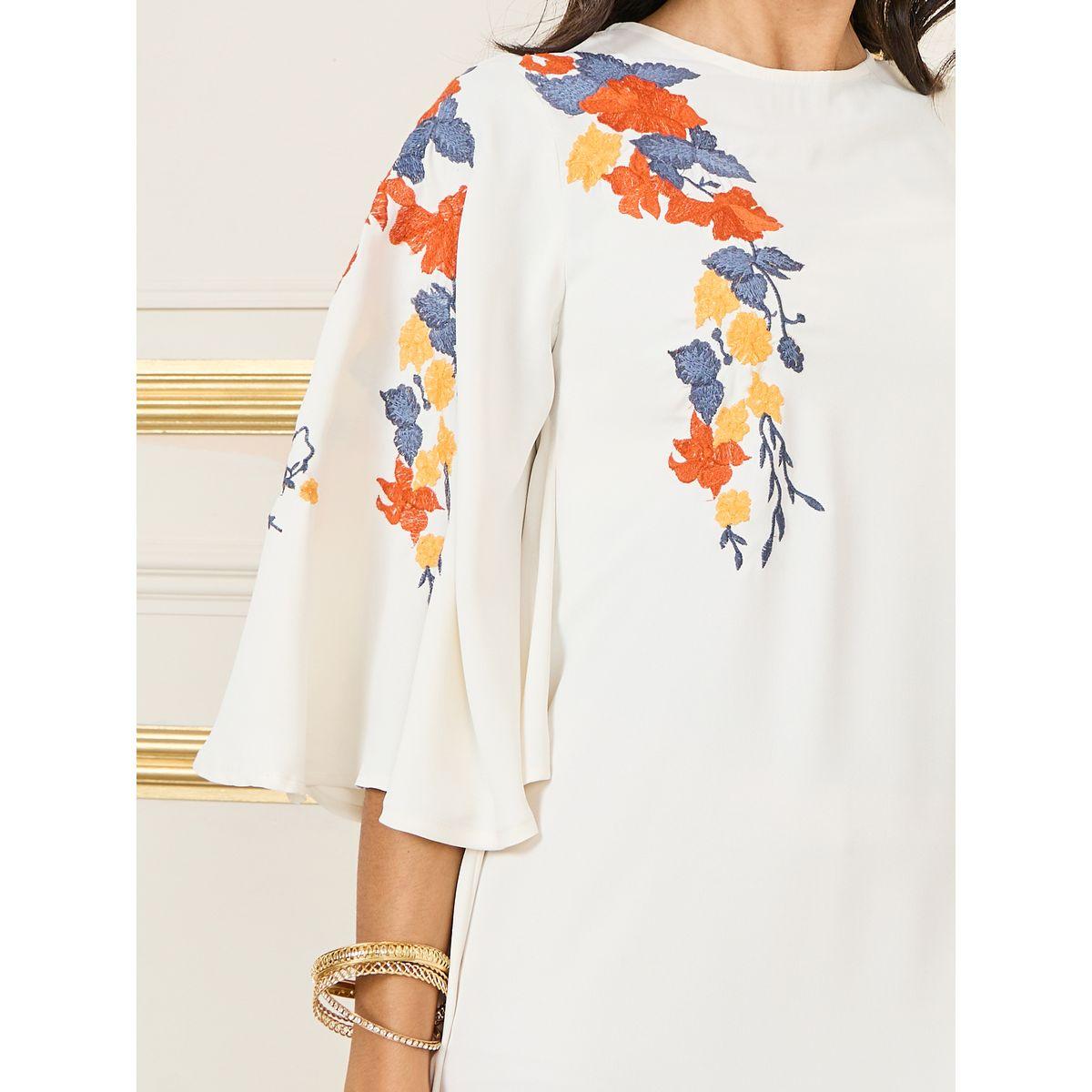 Styli Floral Embroidered A-Line Maxi Dress-women-clothing-dresses-image-3
