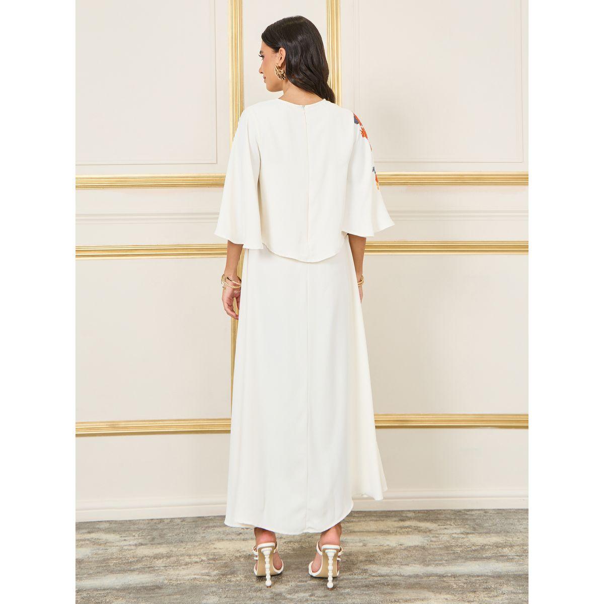 Styli Floral Embroidered A-Line Maxi Dress-women-clothing-dresses-image-4