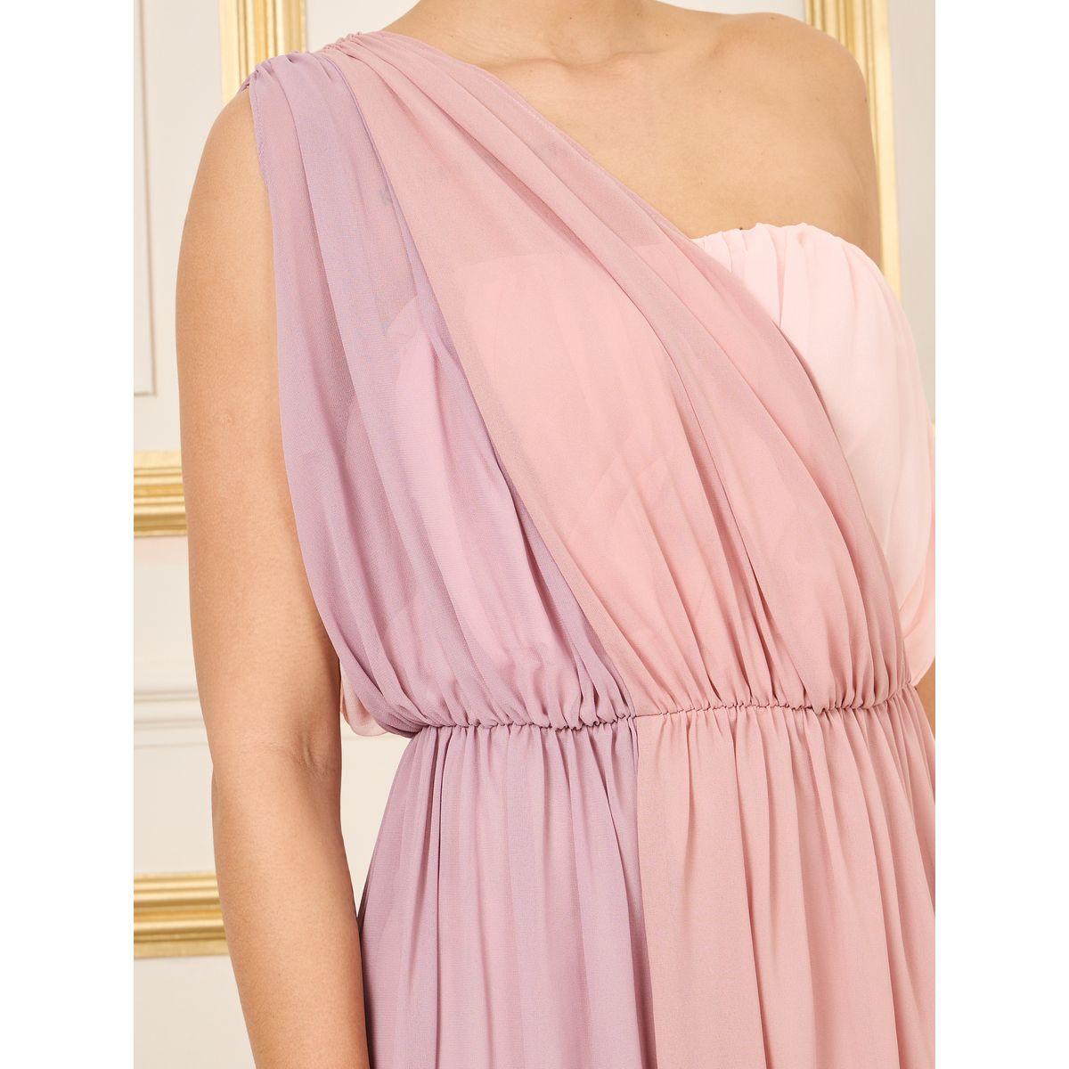 فستان طويل بكتف واحد مع كسرات-women-clothing-dresses-image-3