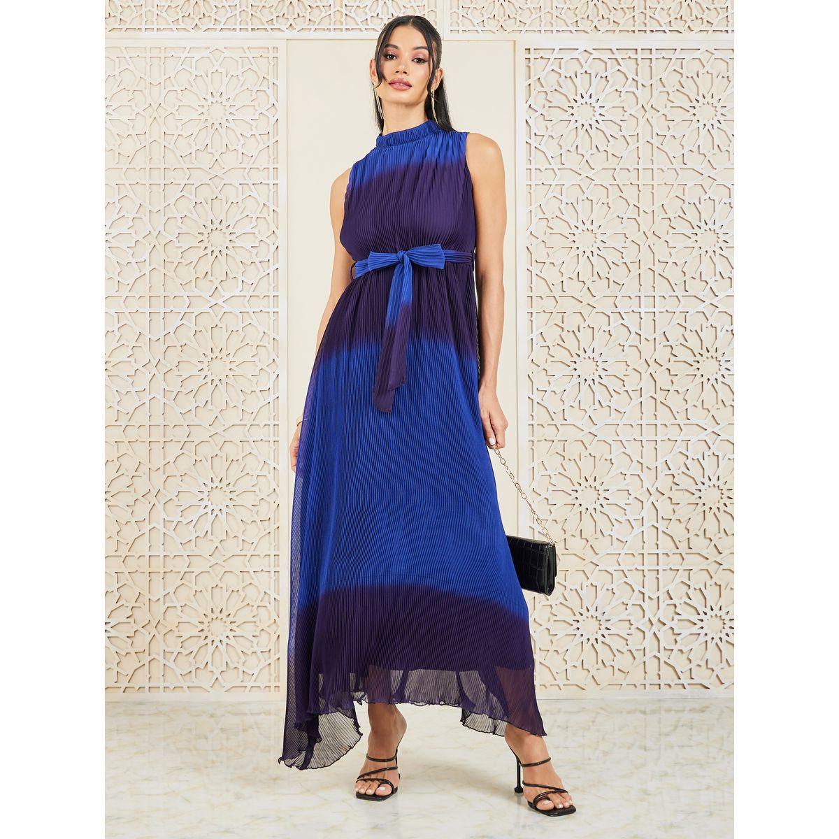 Styli Sleeveless Halter Neck Aline Maxi Dress-women-clothing-dresses-image-1