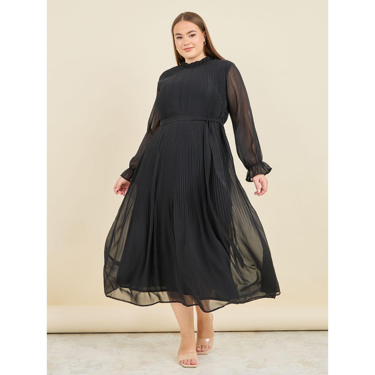 strapless open back dress CAWAII CAWAII Flowy Jellyfish Accordion Pleated Dress Classic Basic Ad