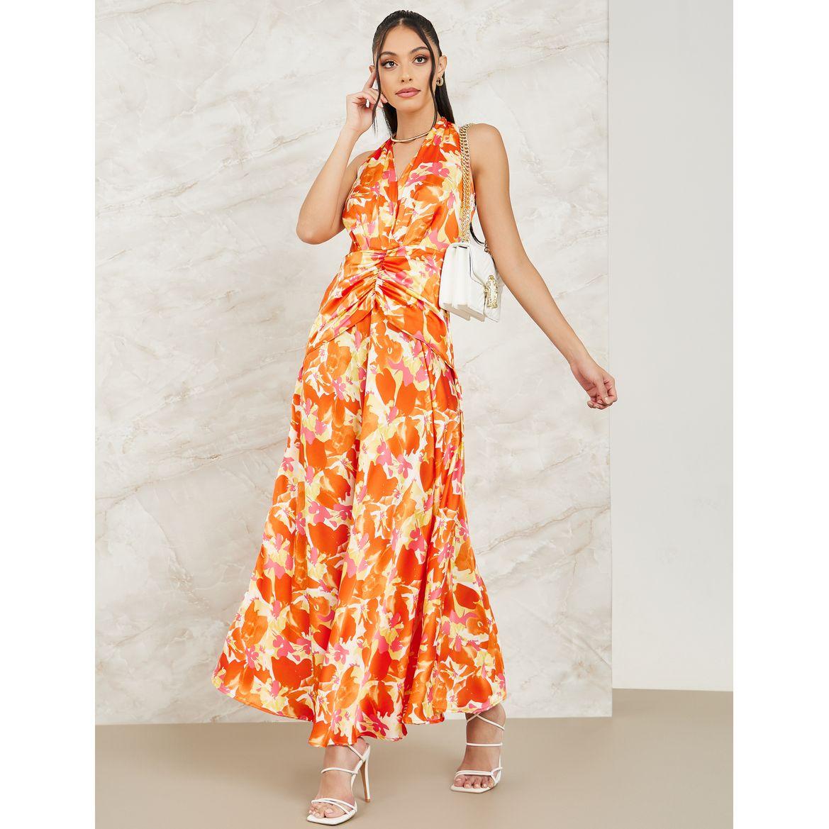 فستان طويل بياقة هولتر-women-clothing-dresses-image-1