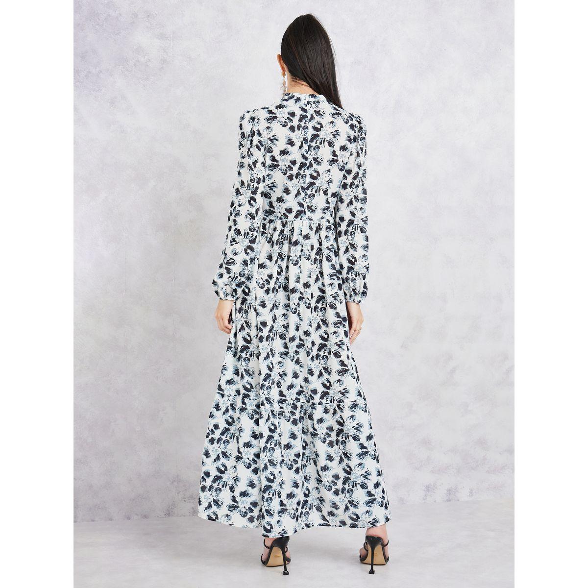 Styli Floral Print Long Sleeves A-Line Maxi Dress-women-clothing-dresses-image-4