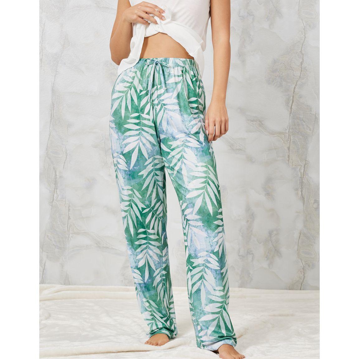 طقم بيجاما من ( فيست + بنطال )-women-clothing-nightwear-pyjamas-longsets-image-5