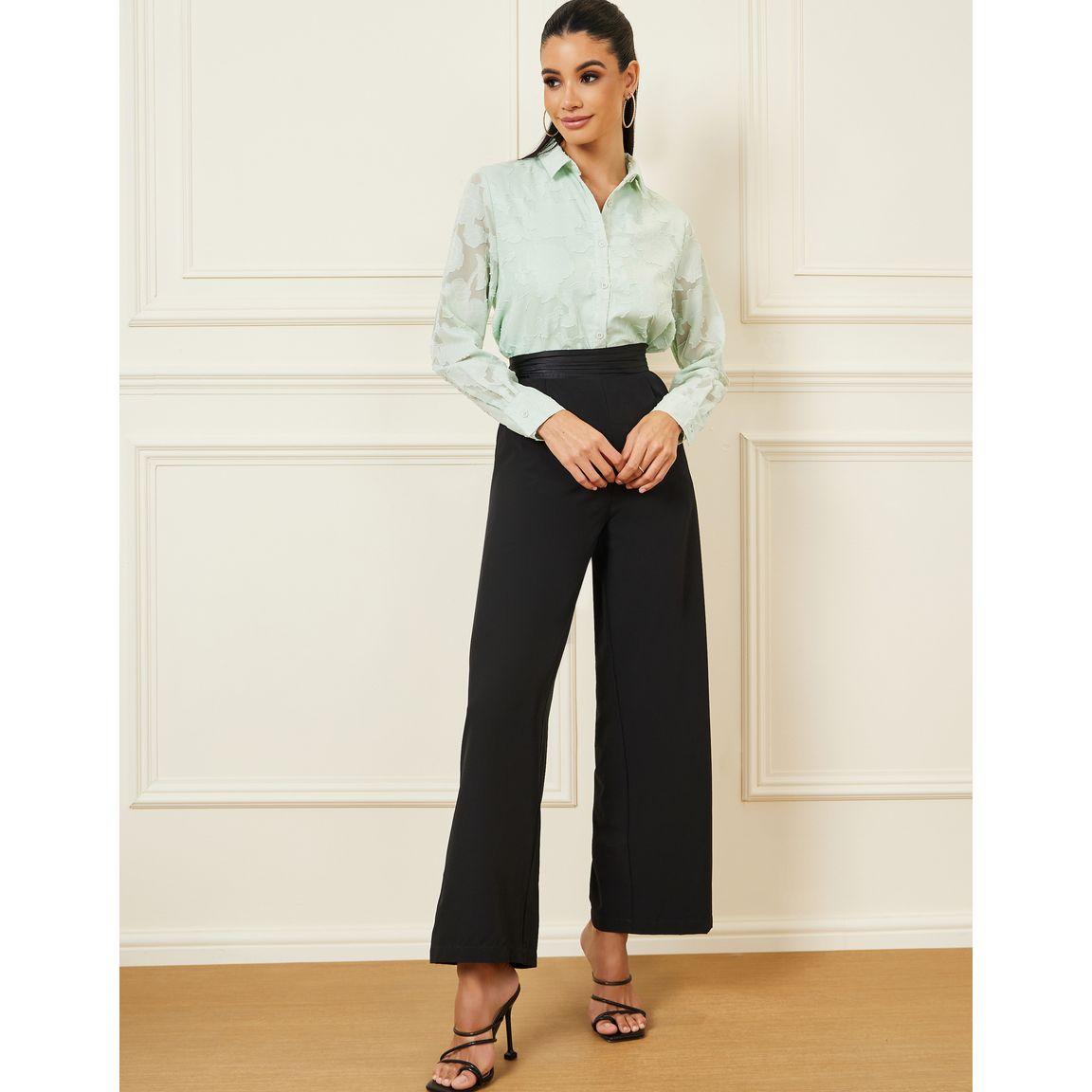 بلوزة جاكار واسعة بأكمام طويلة-women-clothing-shirtsandblouses-shirts-image-5