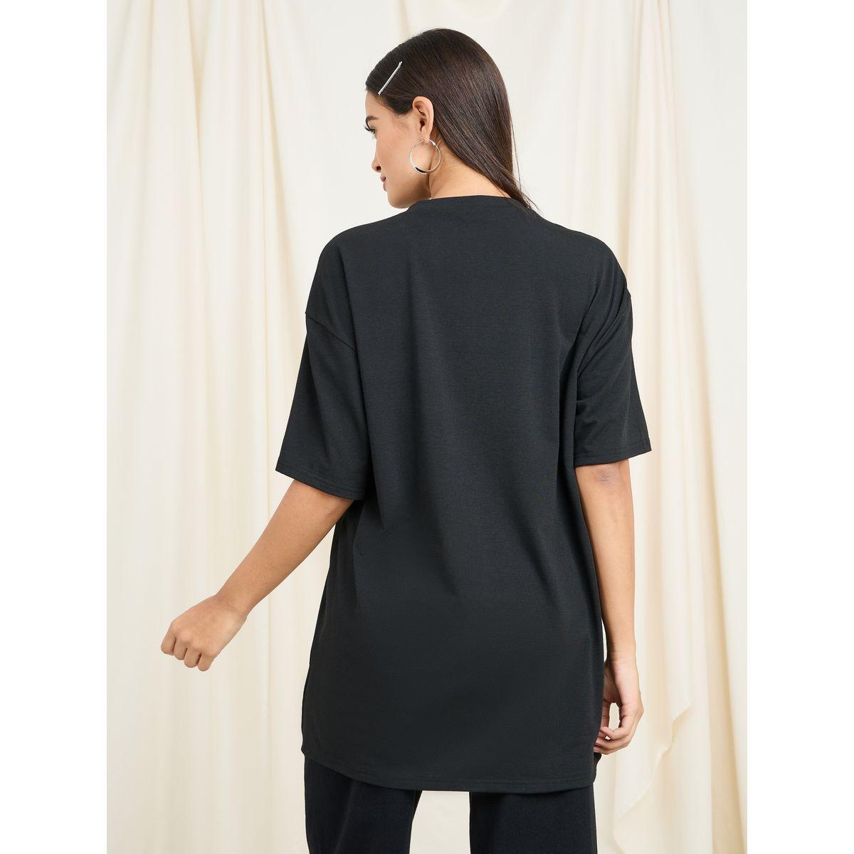 Styli Oversized Embellished Longline T-shirt-women-clothing-tshirts-image-4