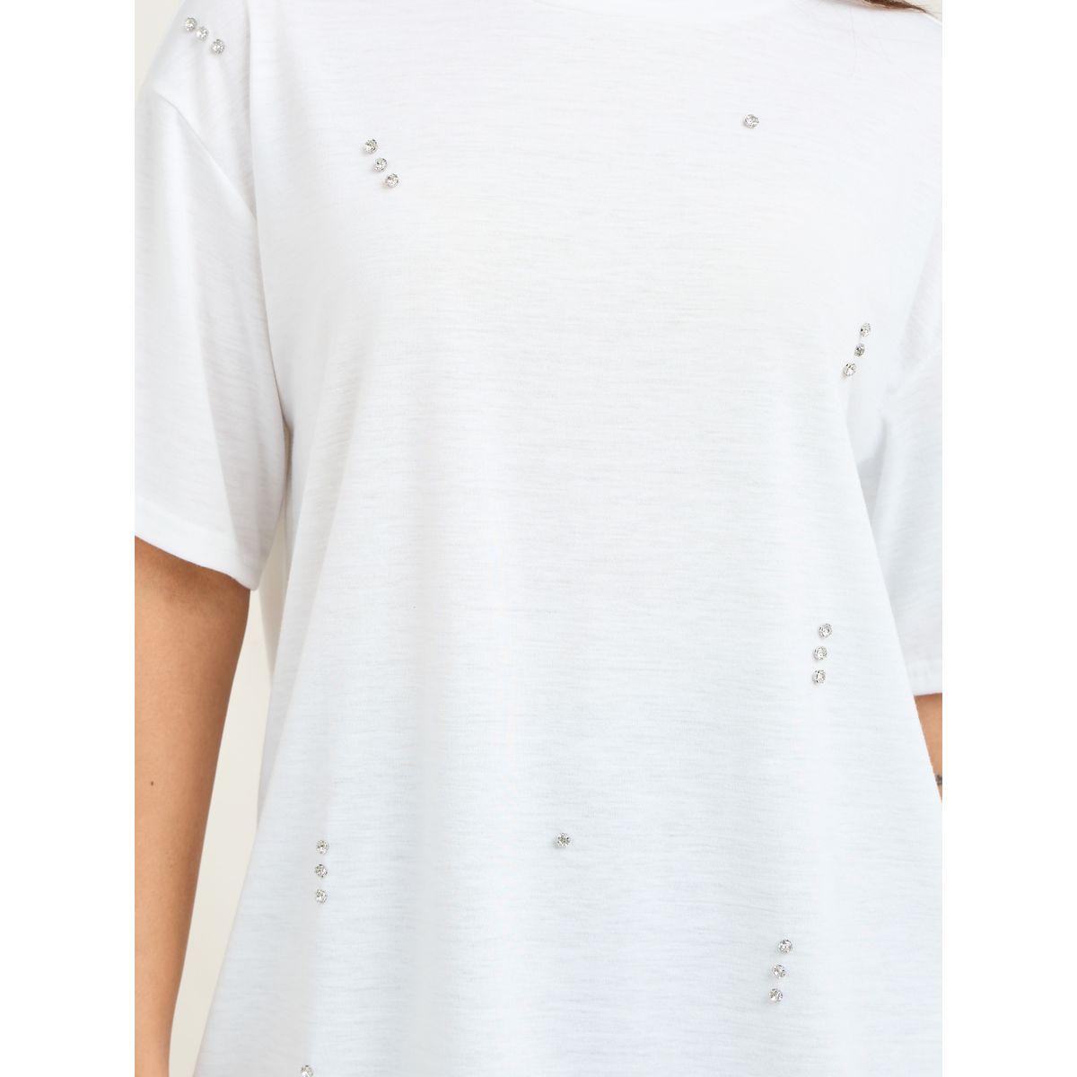 Styli Oversized Emebellished Longline T-shirt-women-clothing-tshirts-image-4