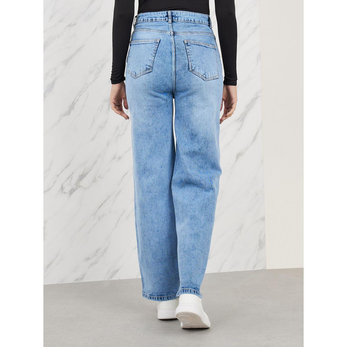 Styli Washed High Rise Wide Leg Jeans-women-clothing-bottoms-jeans-image-4