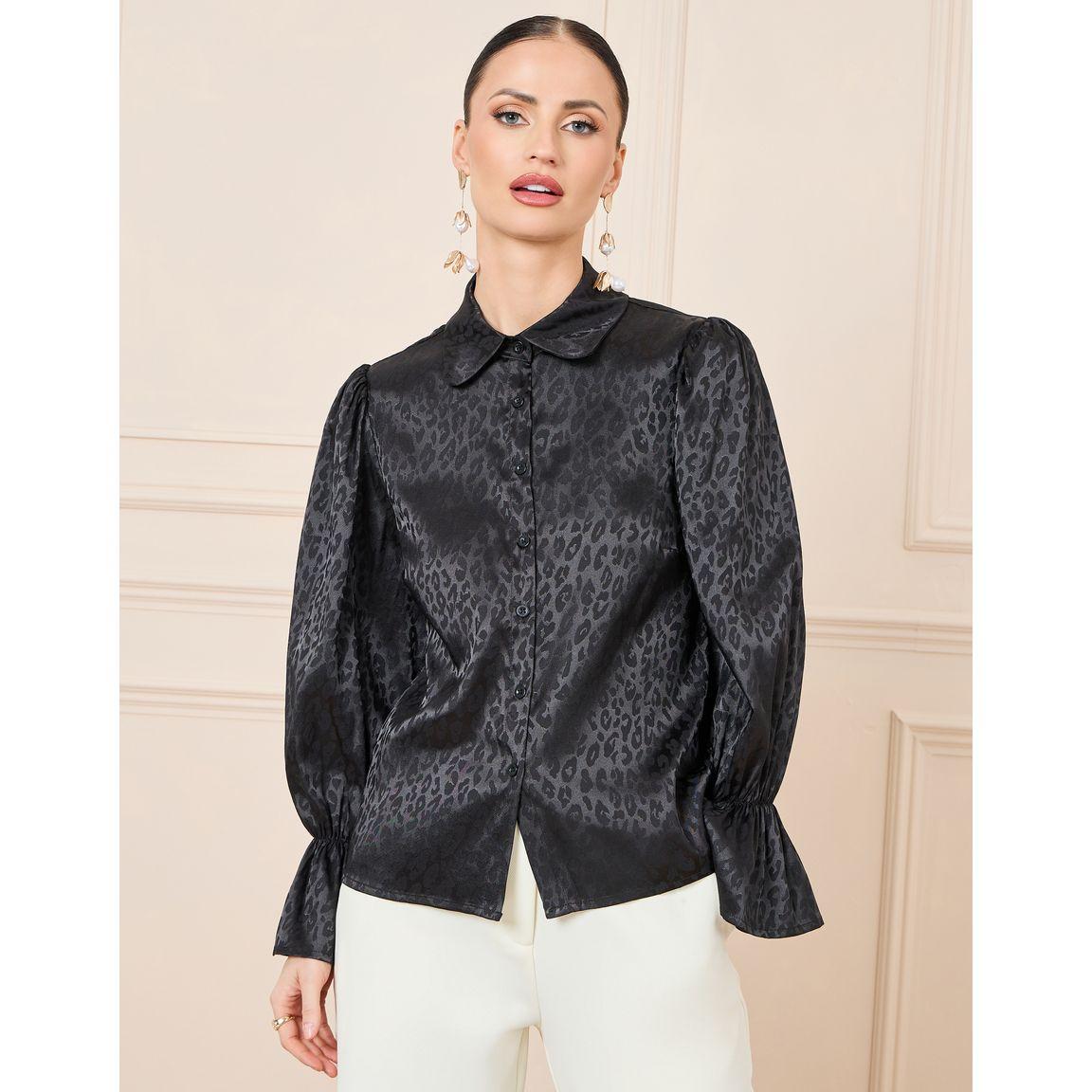 بلوزة ساتان مع اكمام جرس-women-clothing-shirtsandblouses-shirts-image-2