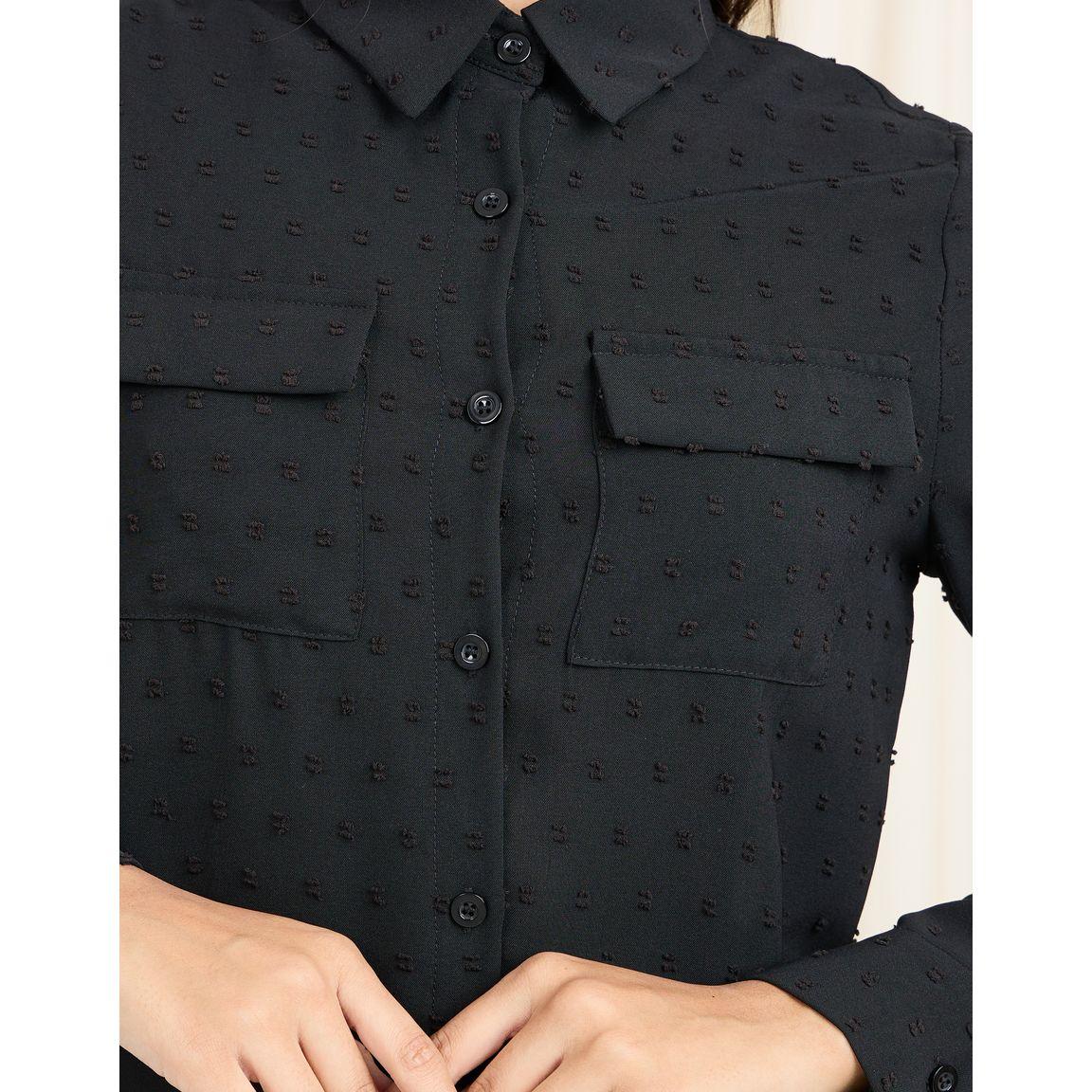 بلوزة بقصة عادية وتفاصيل جيوب-women-clothing-shirtsandblouses-shirts-image-4