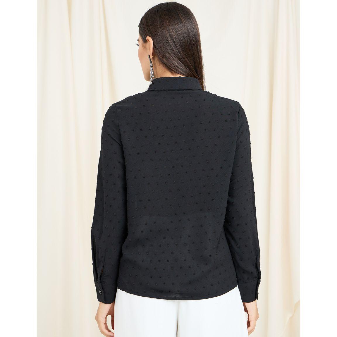 بلوزة بقصة عادية وتفاصيل جيوب-women-clothing-shirtsandblouses-shirts-image-5