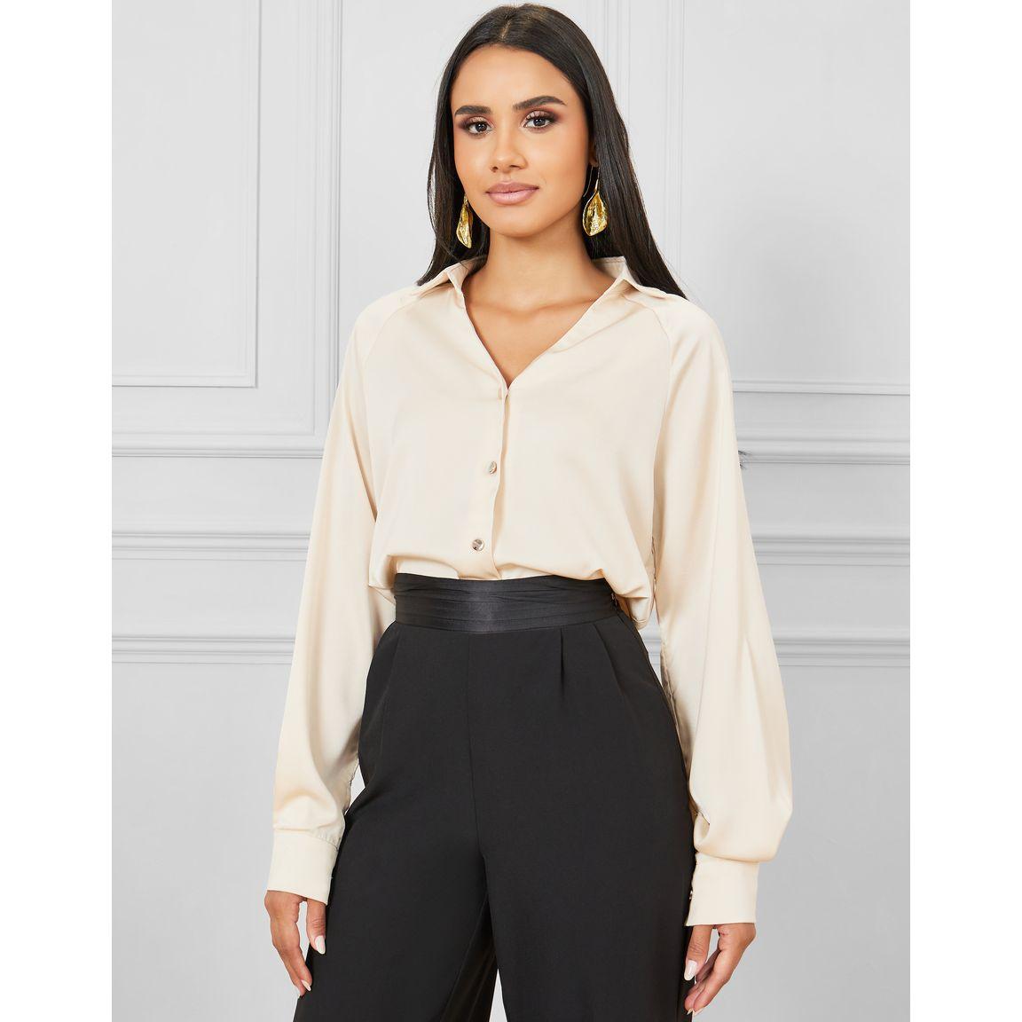 بلوزة ساتان بازرار غلق واكمام طويلة-women-clothing-shirtsandblouses-shirts-image-1