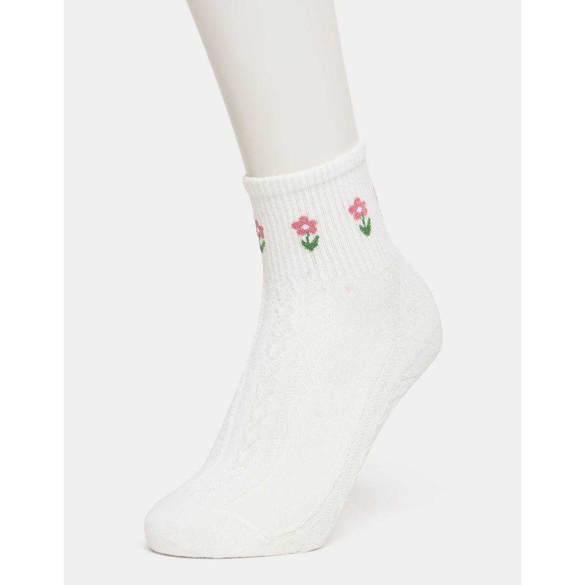 Styli Set of 5 - Floral Print Socks-women-socksandstockings-image-10