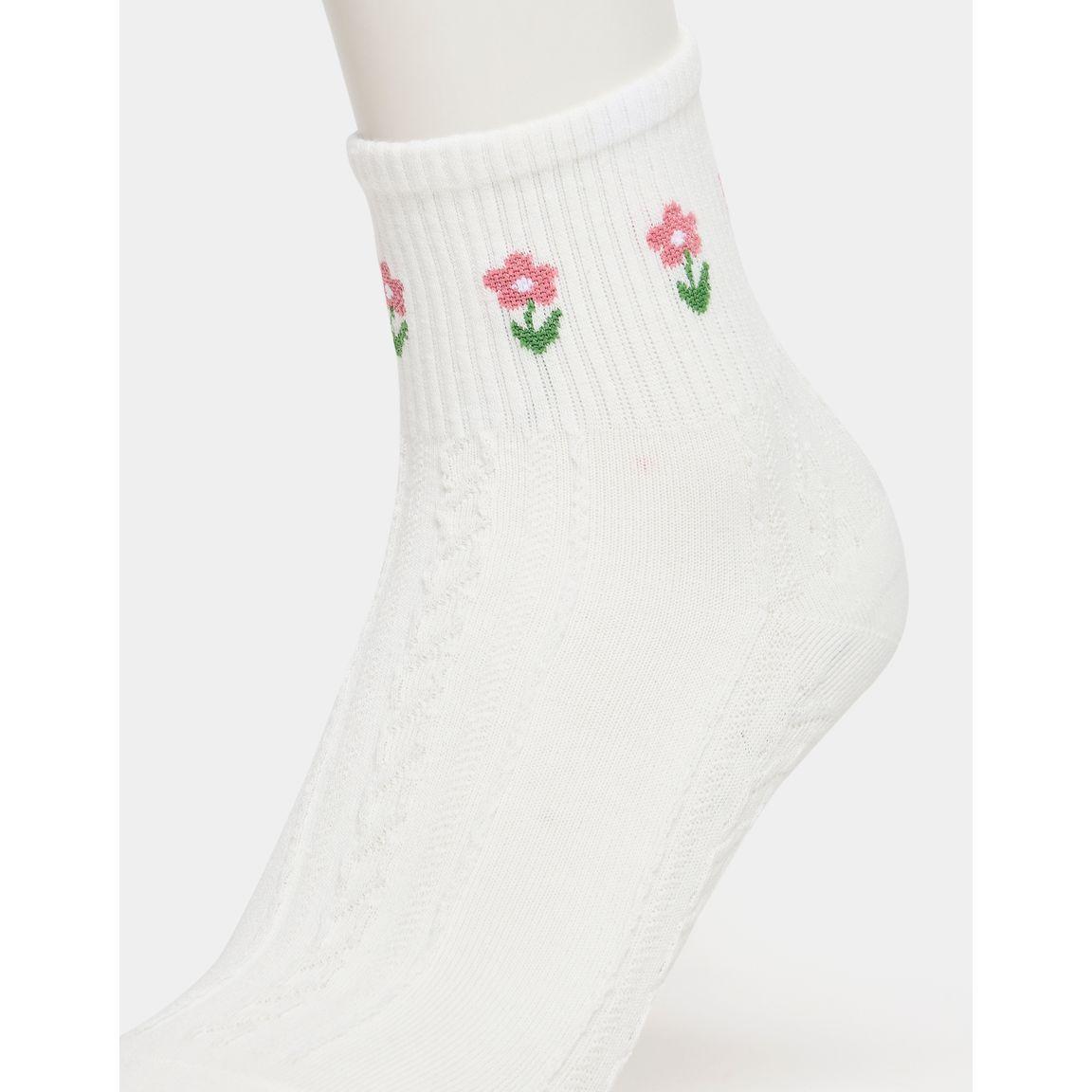 Styli Set of 5 - Floral Print Socks-women-socksandstockings-image-11
