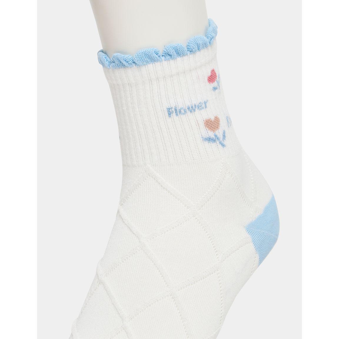 Styli Set of 5 - Floral Print Socks-women-socksandstockings-image-5