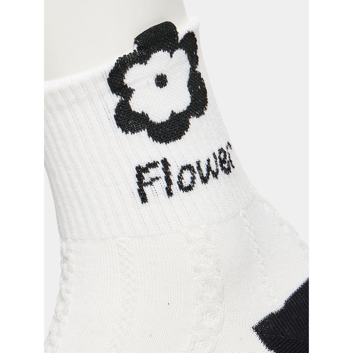 Styli Set of 5 - Flower and Heart Print Socks-women-socksandstockings-image-7