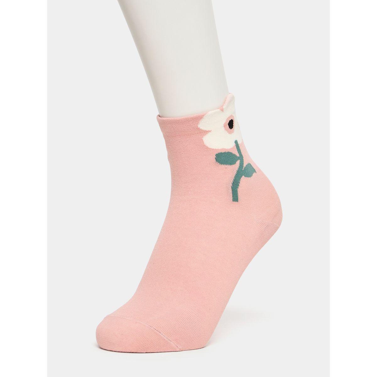 Styli Set of 5 - Dog Print Crew Socks-women-socksandstockings-image-2