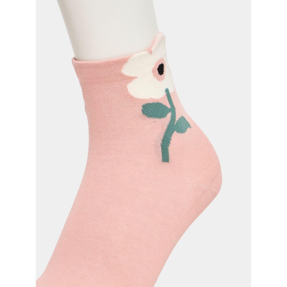 Styli Set of 5 - Dog Print Crew Socks-women-socksandstockings-image-3