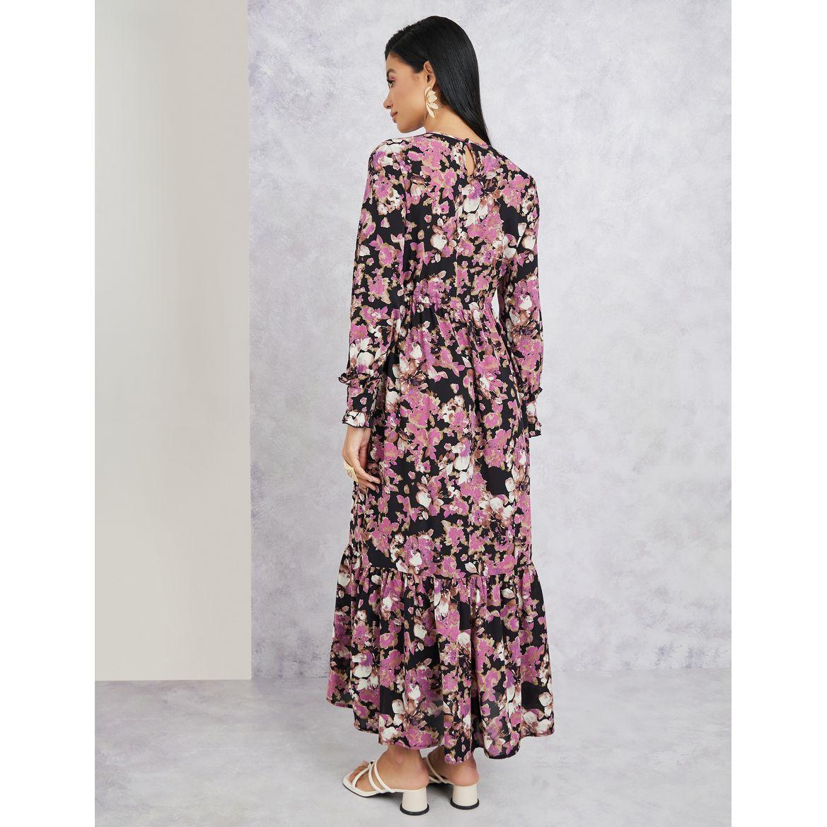 Styli All Over Print A-Line Maxi Dress-women-clothing-dresses-image-4