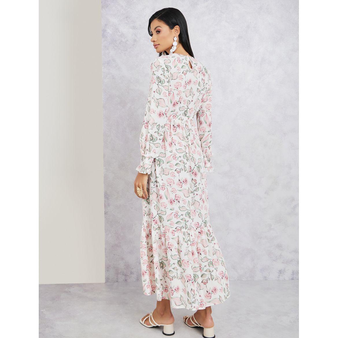 Styli All Over Print A-Line Maxi Dress-women-clothing-dresses-image-4