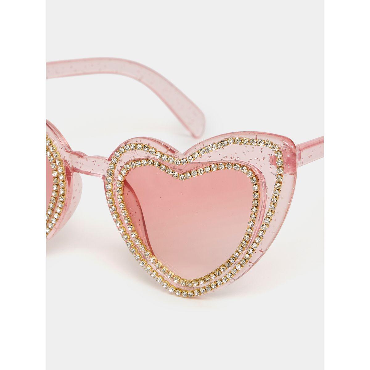 Styli Embellished Heart Lens Sunglasses-women-sunglasses-image-5