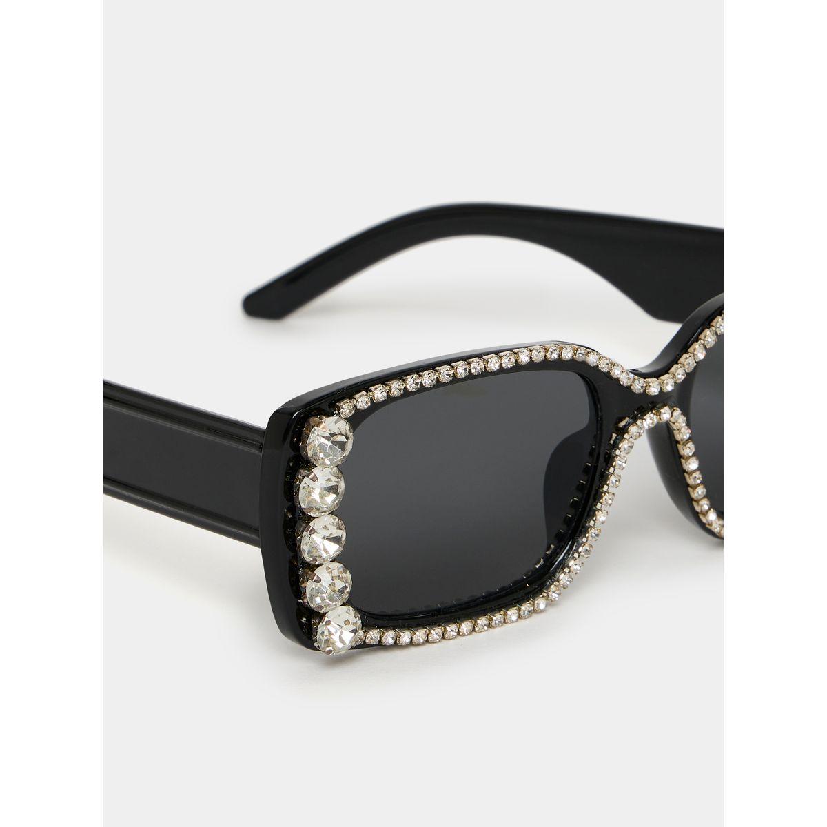 Styli Embellished Frame Sunglasses-women-sunglasses-image-5