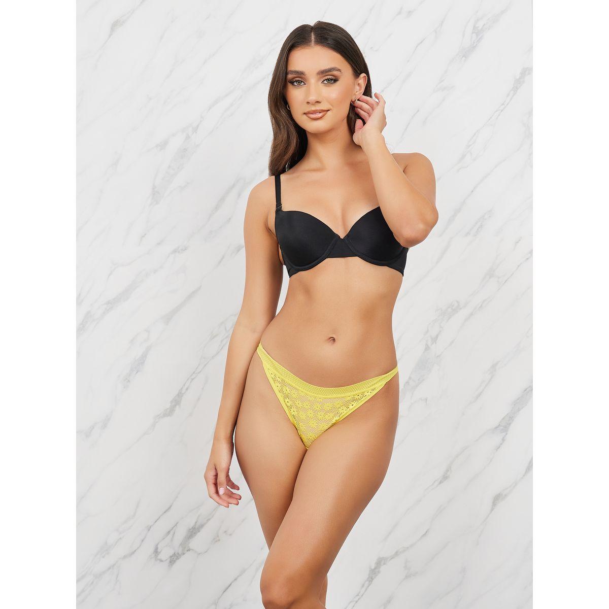 مجموعة من 3 سراويل داخلية ثونغ مطبعة بزهور-women-clothing-lingerie-panties-image-2