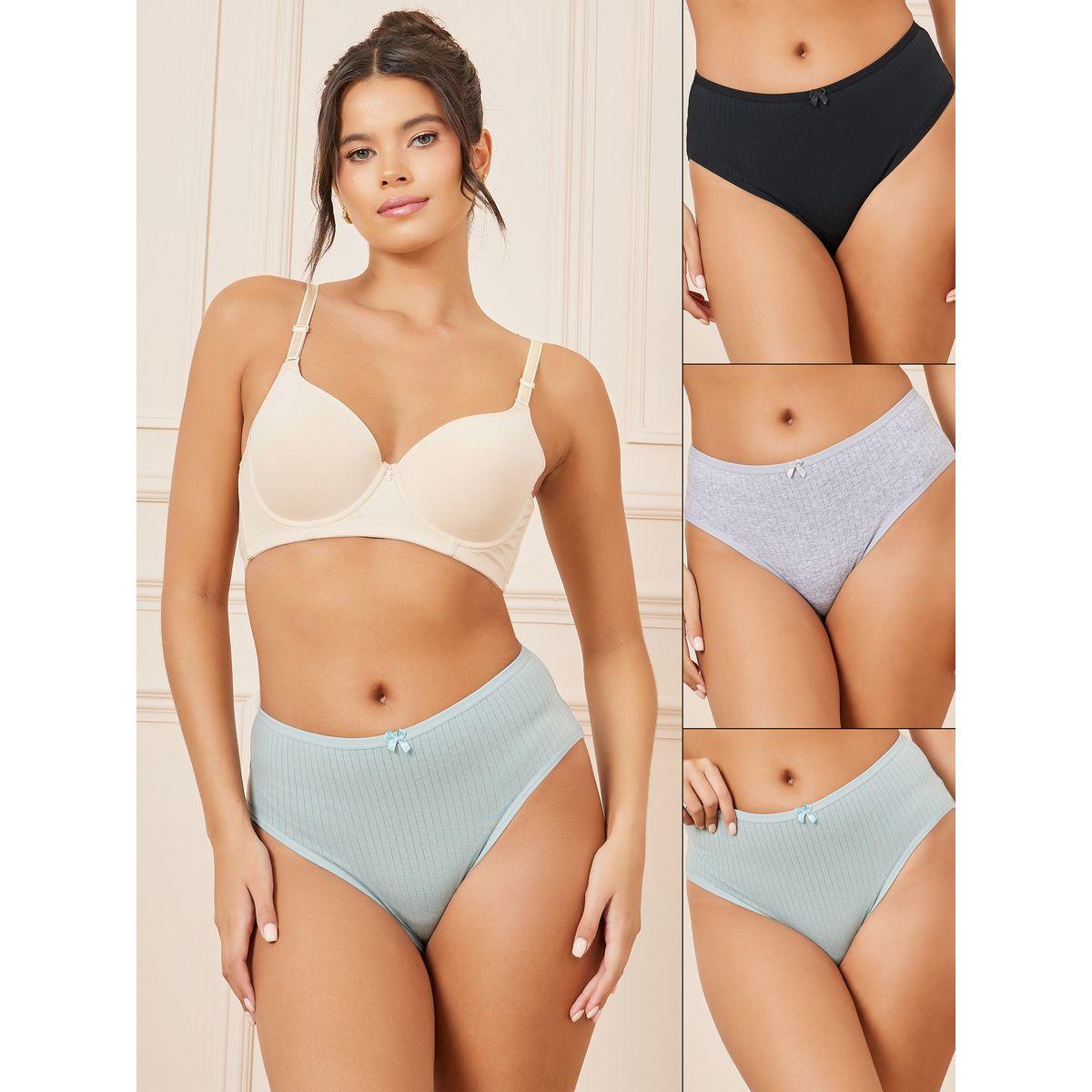 مجموعة من 3 سراويل داخلية-women-clothing-lingerie-panties-image-1