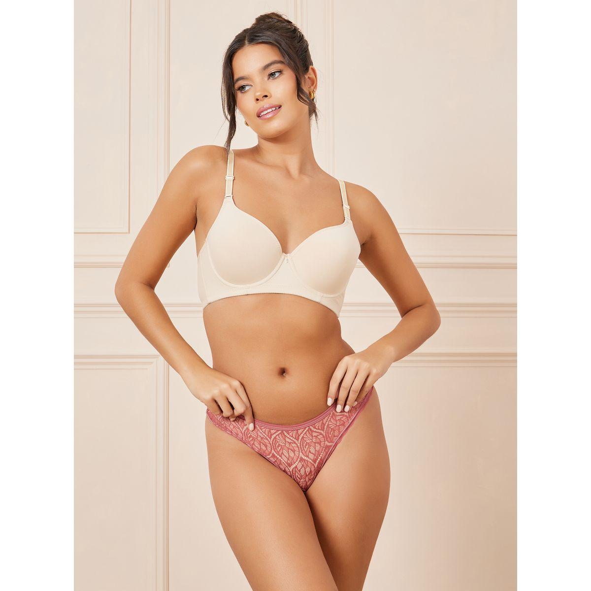 مجموعة من 5 سراويل داخلية ثونغ-women-clothing-lingerie-panties-image-2