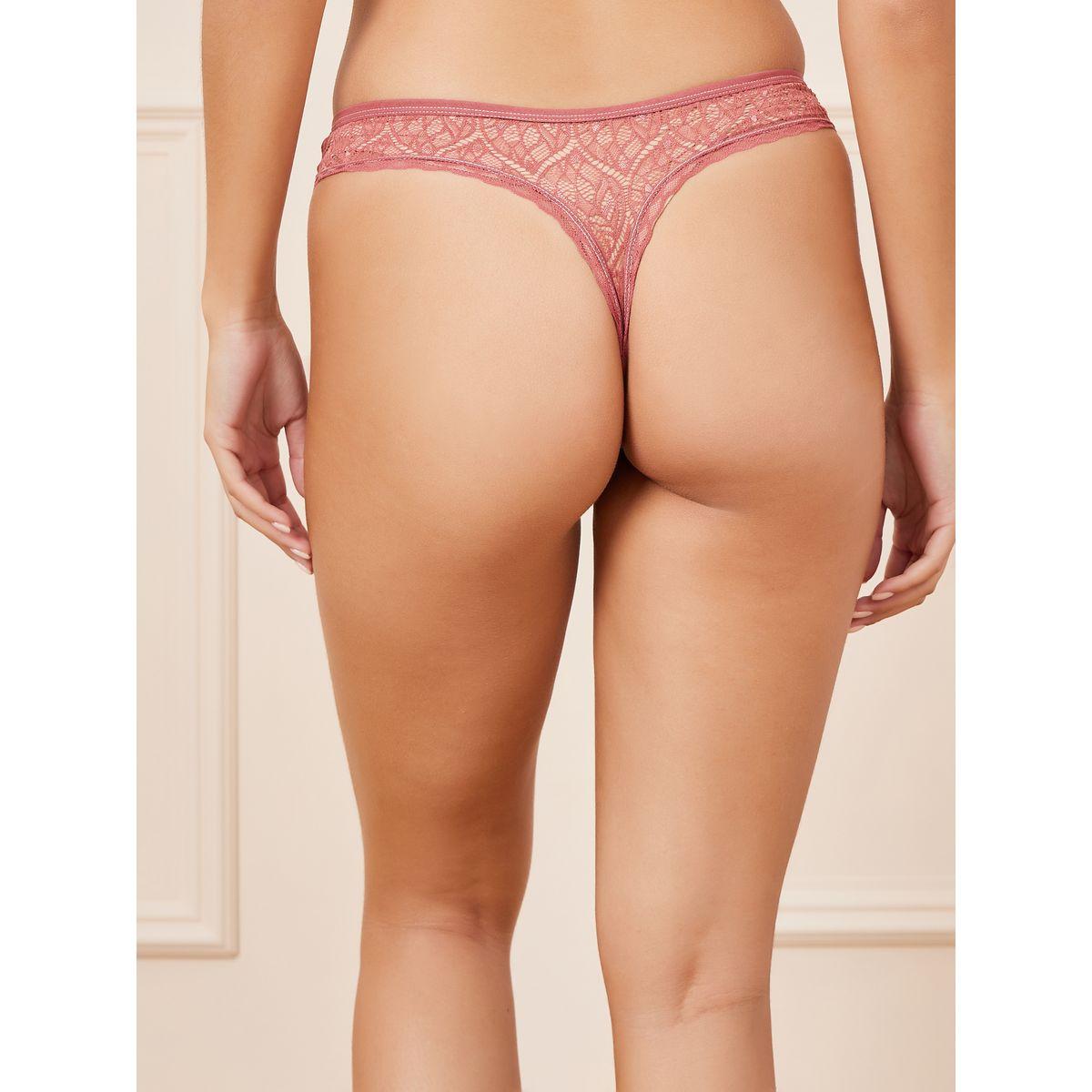 مجموعة من 5 سراويل داخلية ثونغ-women-clothing-lingerie-panties-image-5